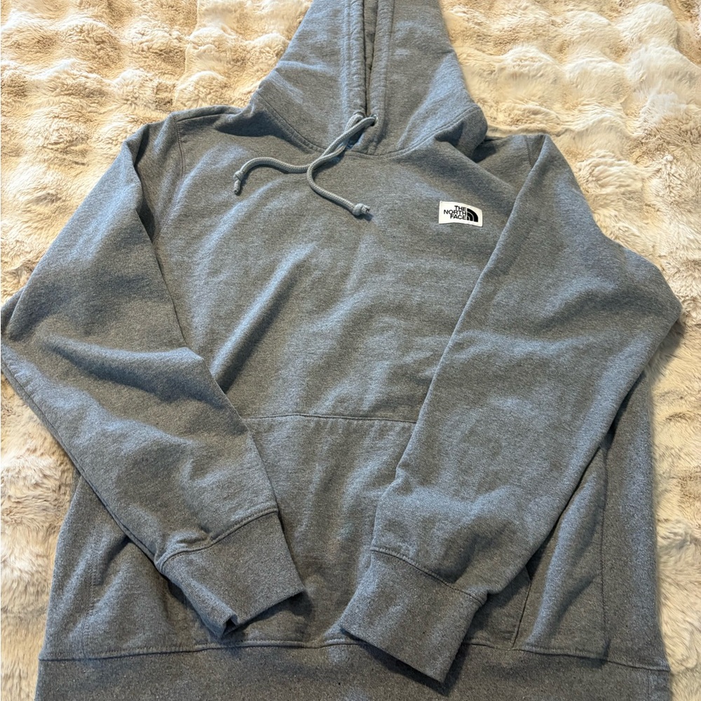 The North Face Men’s Pullover Hoodie – Gray – Size Large